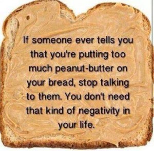 peanut-butter-remove-negativity