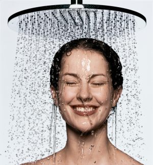 taking-a-shower